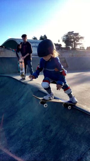 Krank im Urlaub mit Kind - Skatepark