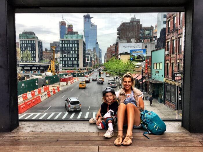 New York mit Kind - High Line